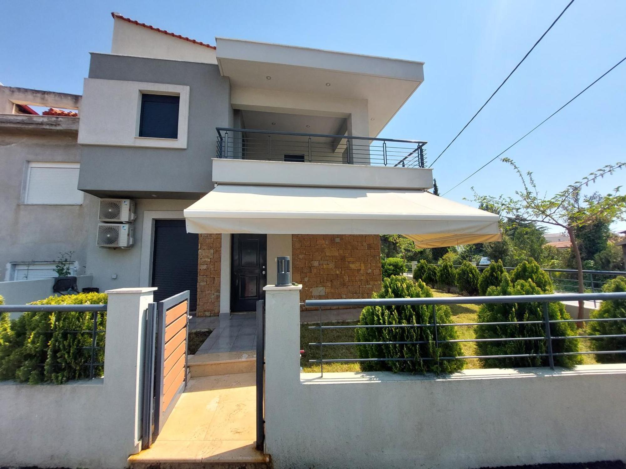 Nikiti Modern Villa Exterior foto